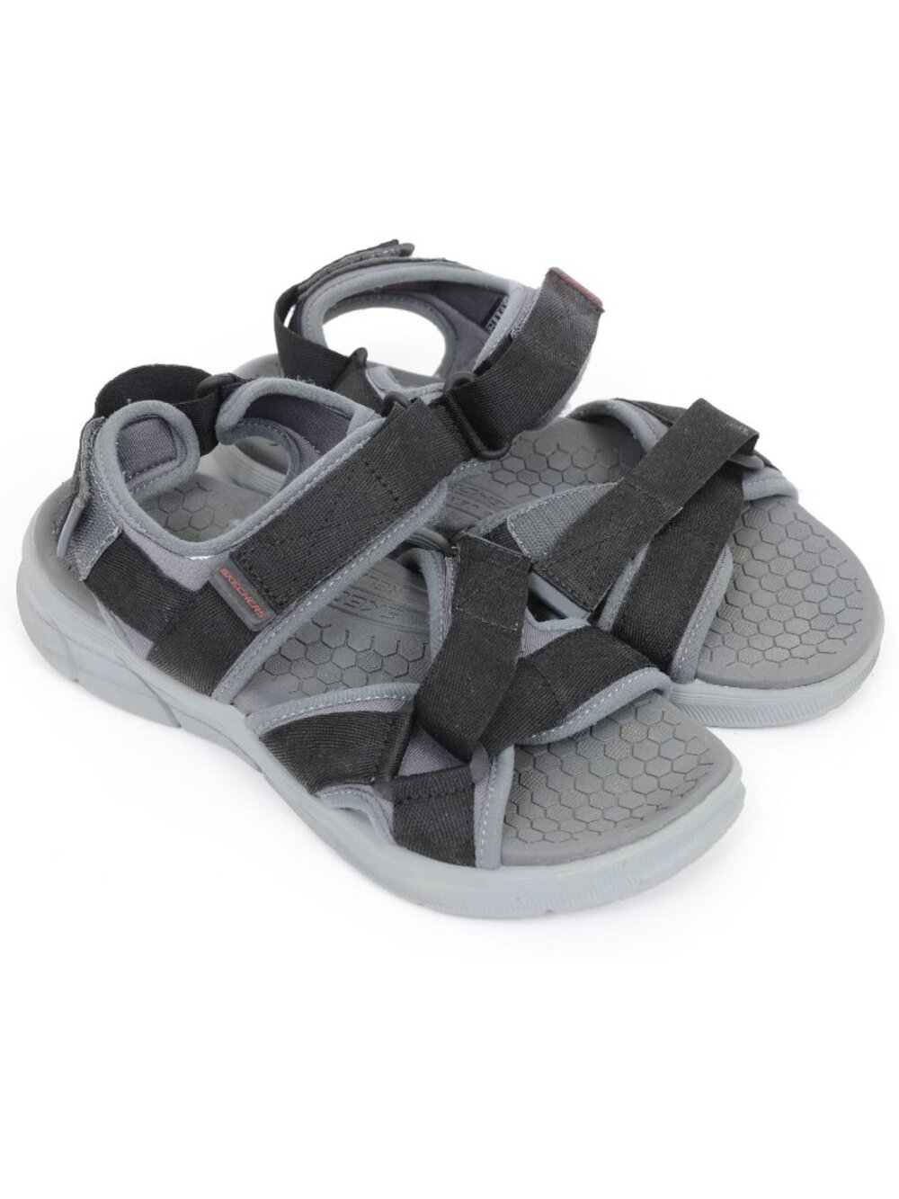 Skechers Men's Size 8 Tolgus Fabric Sporty Sandal Outdoor Beach Walking Comfort